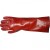 UCi Standard Chemical Resistant Red 16'' PVC Gauntlet R240