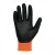 Juba H4120 Smart Tip Nylon Orange Safety Gloves with Nitrile Foam Coated Palms