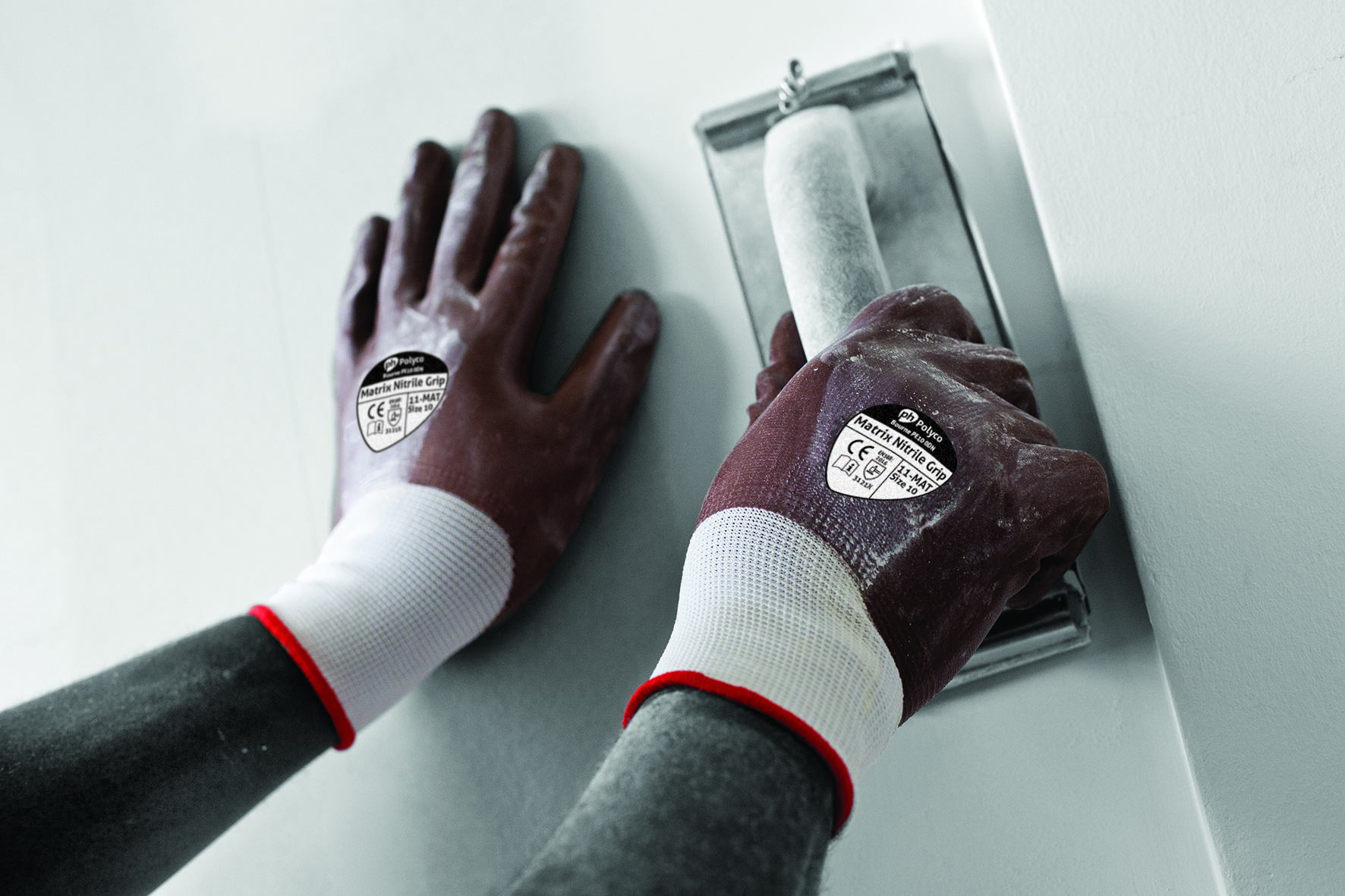 Polyco Nitrile Grip Gloves
