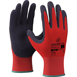 Latex-Coated Gloves