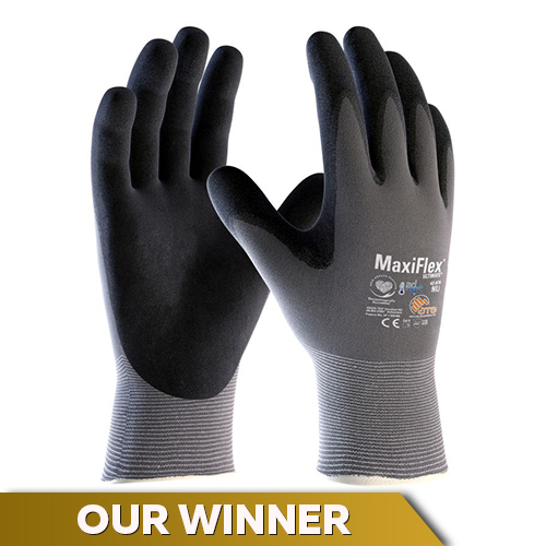 Maxiflex Ultimate Palm-Coasted Handling Gloves