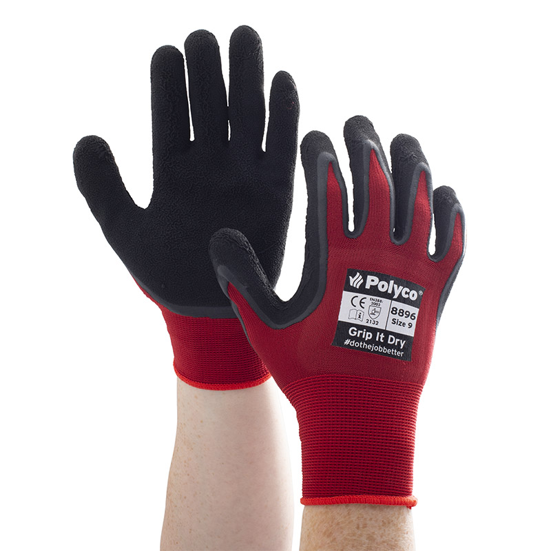 Polyco Grip It Dry Safety Gloves