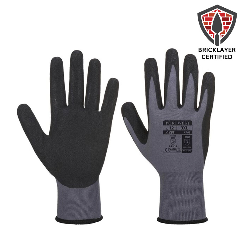 Portwest AP62 Dermiflex Water-Repellent Nitrile Gloves
