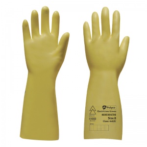 Polyco SuperGlove Volt Class 00 Electrician's Insulating Latex Gloves