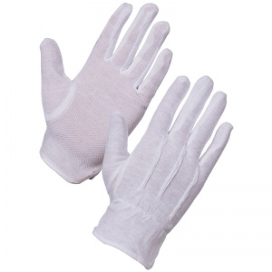 Supertouch Micro-Dot 100% Cotton Testing and Inspection Gloves