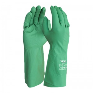 Juba H624NT Nature 0.2mm Green Biodegradable Nitrile Safety Gloves