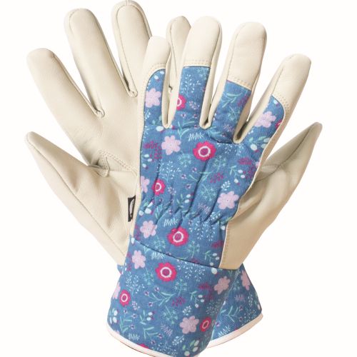 Briers Ladies Fresh Floral Premium Gardening Gloves 5080 SafetyGloves
