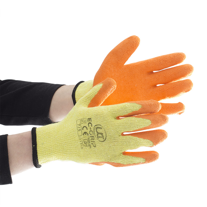 Acegrip ECGrip LatexCoated Grip Gloves SafetyGloves.co.uk