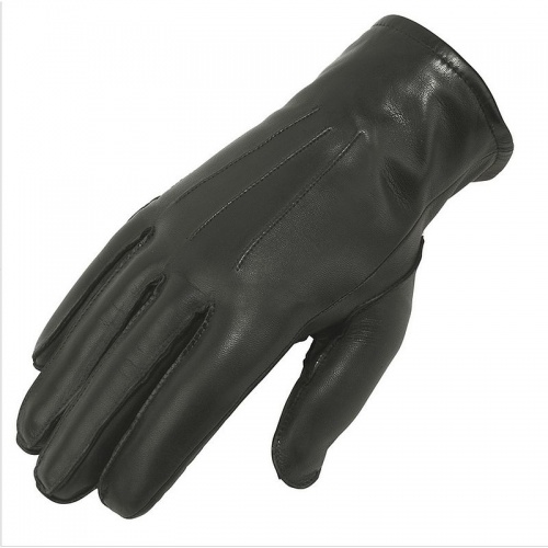 Women's Uniform Lined Leather Police Gloves SafetyGloves.co.uk