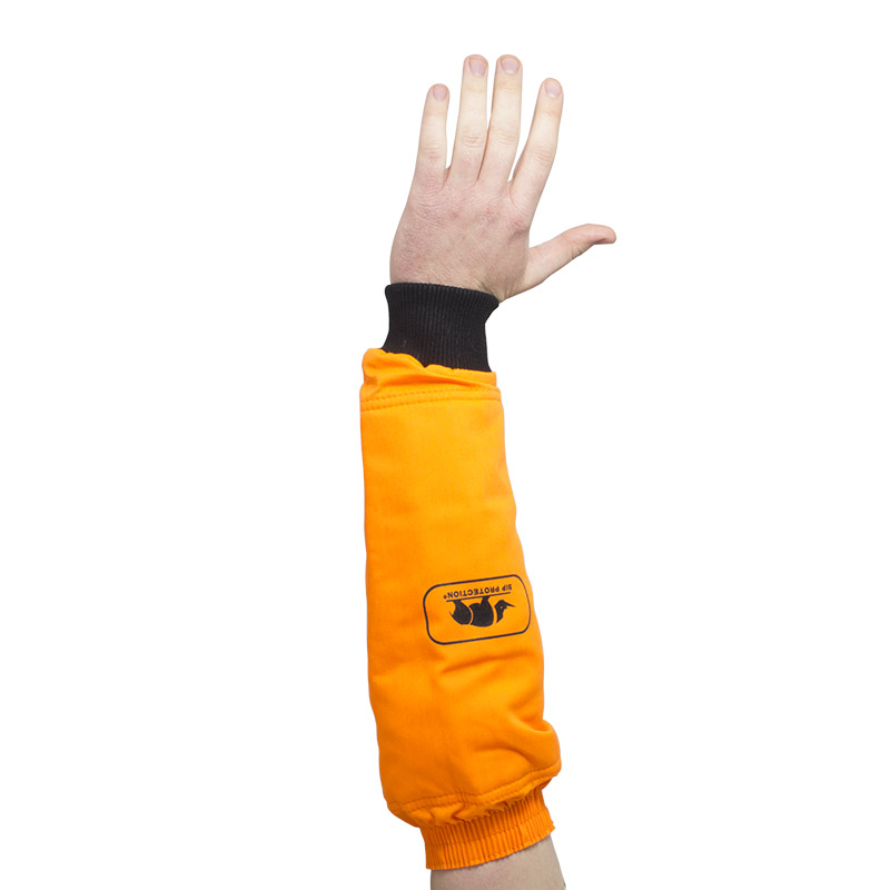 SIP Protection Chainsaw Sleeves with Black Cuff 1SX1 SafetyGloves.co.uk