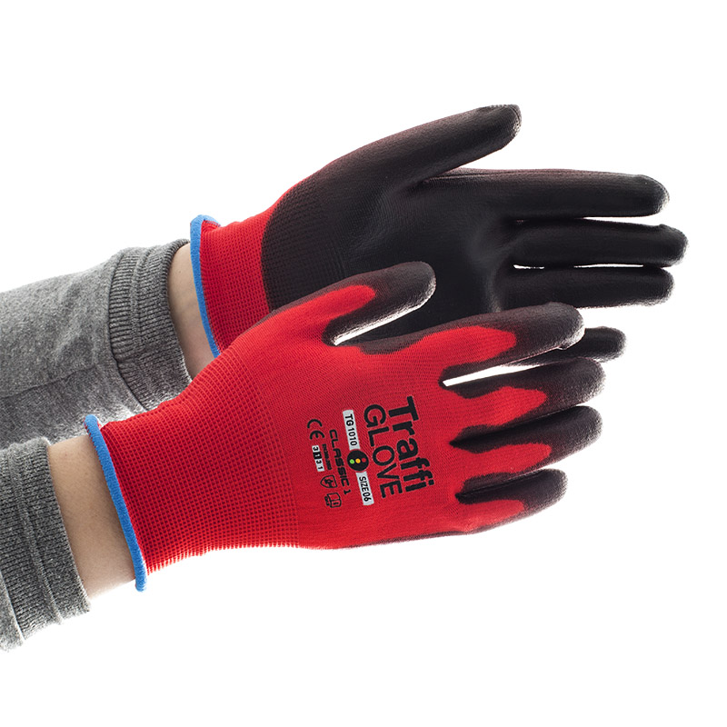 TraffiGlove TG1010 Classic Cut Level 1 Safety Gloves SafetyGloves.co.uk