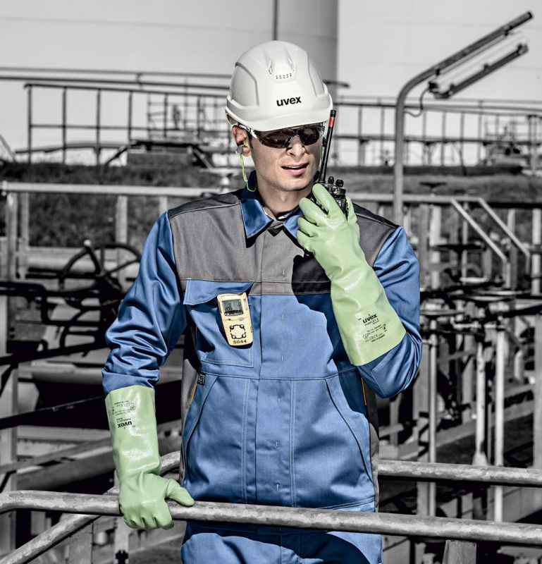 Improve Your Grip with the Uvex Rubiflex S NB35S Chemical-Resistant Gloves
