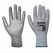 Portwest A120 Grey PU Palm Gloves (Case of 480 Pairs)