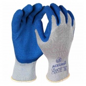 UCi AceGrip Blue General Purpose Latex Coated Gloves