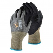 Blaklader Workwear 2981 Cut Protection Level C Nitrile Coated Gloves (Black)
