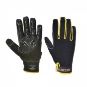 Portwest A730 Supergrip High Performance Black Grip Gloves
