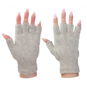 Raynaud's Disease Fingerless Silver Thread Gloves