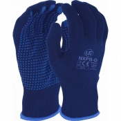 UCi NXPB-D Seamless Polyester Dot Grip Work Gloves