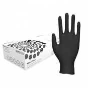 Unigloves Black Pearl Disposable Powder-Free Nitrile Gloves GP0031-5 (Case of 1000 Gloves)