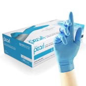 Unigloves GP001 Blue Pearl Nitrile Examination Gloves (Box of 100)