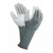 Ansell Vantage 70-766 Leather Palm Grip Gloves