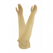 Ansell AlphaTec 55-111 Heavy-Duty Natural Rubber Latex Gauntlet Gloves