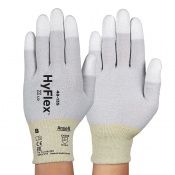 Ansell HyFlex 48-135 Coated-Fingertip Protective ESD Gloves