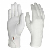 Ceremonial Gloves with Elastic Wrist RK01168M