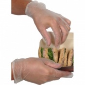UCI DG2VC Disposable Vinyl Food Use Gloves - Money Off!