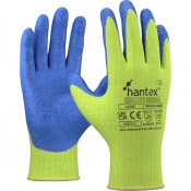 UCi Hantex EkoTherm Yellow Hi-Vis Latex Winter Work Gloves
