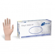 Meditrade Vinyl 2000 PF Disposable Examination Gloves (Box of 100)
