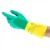 Ansell AlphaTec 87-900 Bi-Colour Chemical-Resistant Gauntlet Gloves