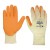 Juba 251 Latex-Coated Yellow/Orange Grip Safety Gloves