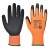 Ansell Nitrasafe Foam Gloves 28-350 Size 9 – Cut Resistant Level 2, Orange, Medium – Comfortable & Durable Work Gloves