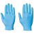 Supertouch Blue Powder-Free 5.5 Nitrile Medical Gloves (Box of 100 Gloves)