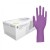 Unigloves Stronghold+ GM007 Purple Nitrile Disposable Gloves with Extended Cuffs (Box of 100 Gloves)