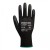 Portwest A123 Black PU Palm Latex-Free Work Gloves (Pack of 144)