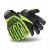 HexArmor Chrome Series 4026 Hi-Vis Level F Cut Resistant Construction Handling Gloves