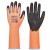 Portwest A631 Orange Vis-Tex Cut Resistant Long Cuff Gloves