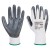 Portwest A310 Flexo Grip Nitrile Grey and White Gloves