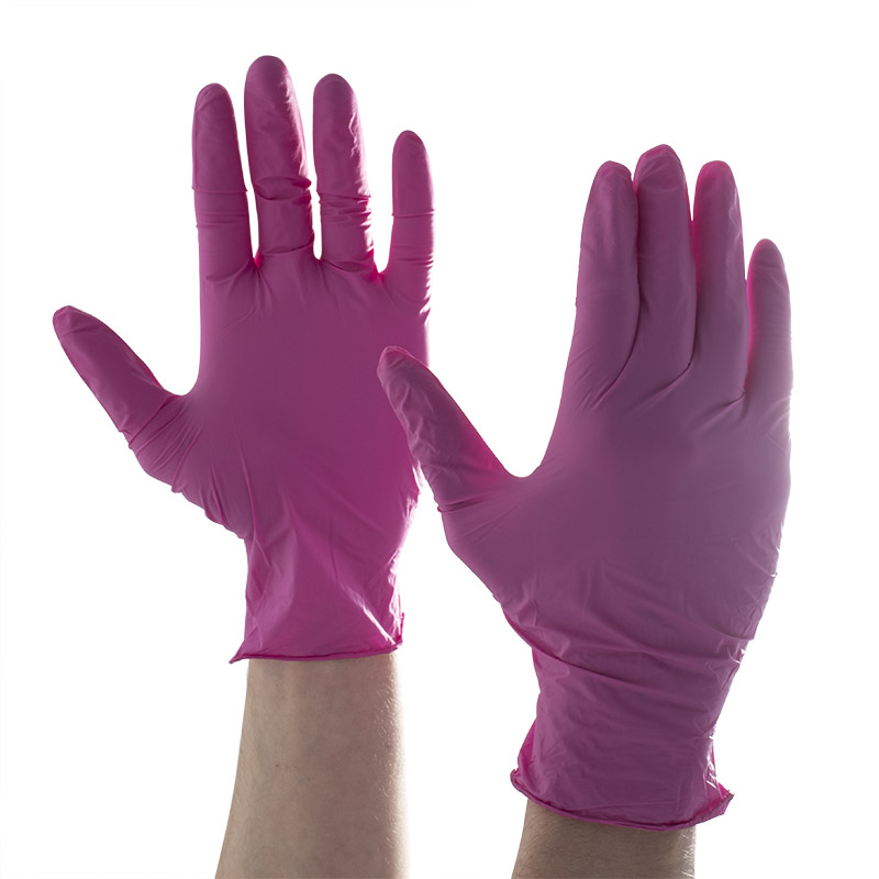 Aurelia Blush Medical Grade Nitrile Gloves