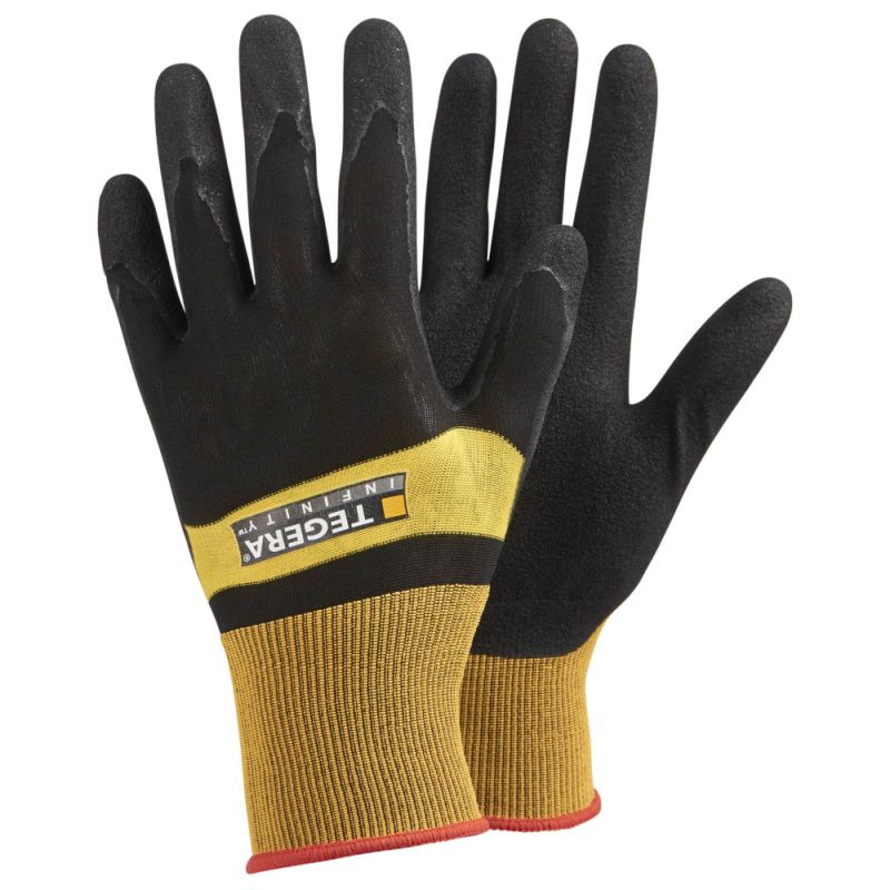 Ejendals Tegera Infinity 8802 Double Palm Dipped Handling Gloves