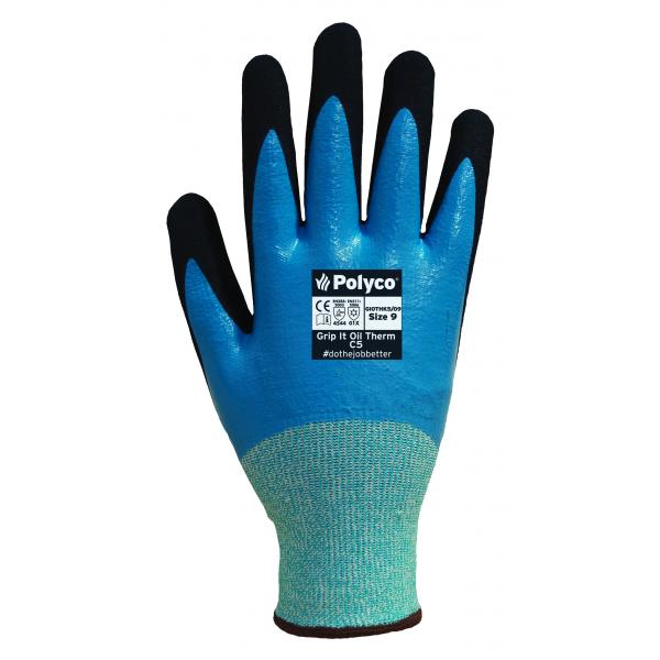 Polyco Grip It Oil Therm C5 Gloves GI0THK5