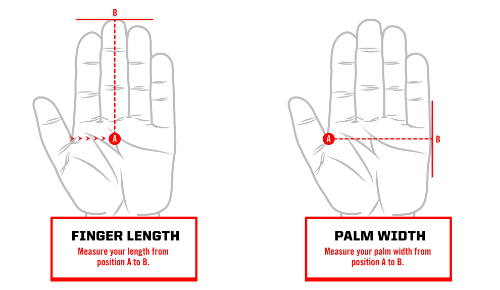 Mechanix M Pact Size Chart