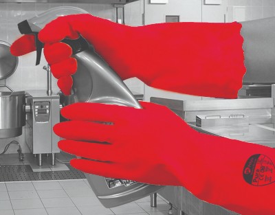 Protect against a range of commonly encountered chemicals and solvents Polyco Pura Chemical Gloves