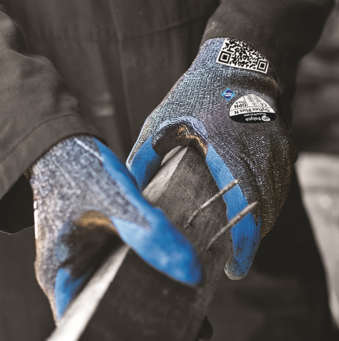A safe, sleek and slender design guards against heat and mechanical hazards Polyco Dyflex Safety Gloves