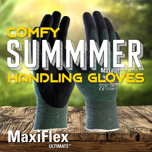 Buy the MaxiFlex 34-8743 Gloves for Summer Handling Jobs