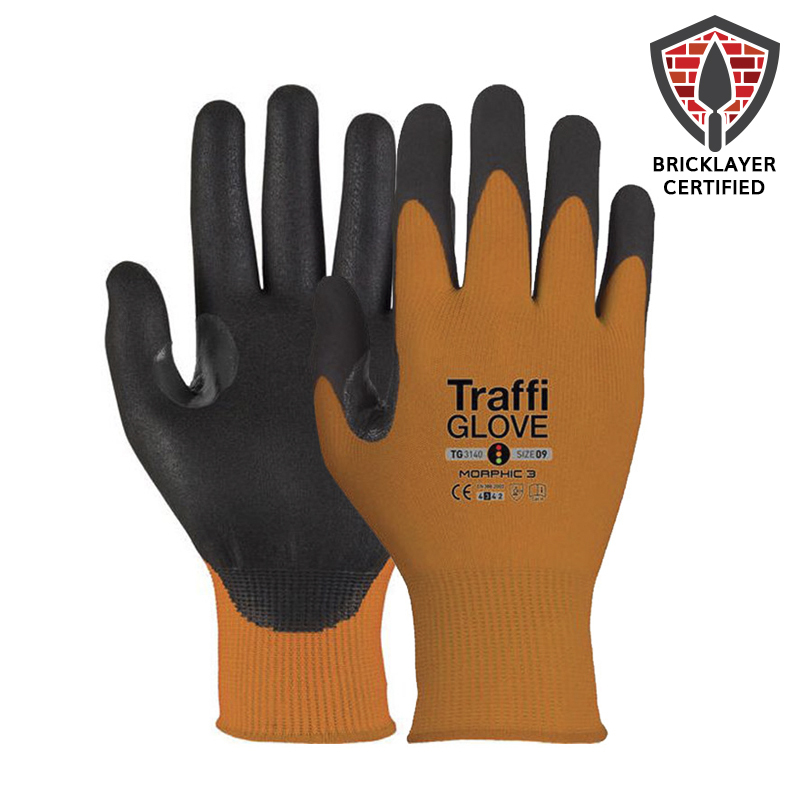 TraffiGlove TG3140 Morphic Cut Level B Wet Grip Gloves