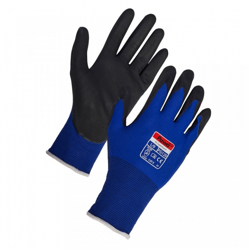 Pawa PG120 Ultralight Dexterous Nitrile Coated Handling Gloves