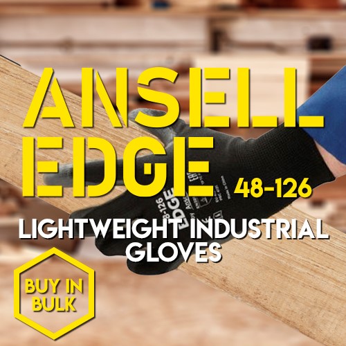 Work GLOVES Single side Rubber DOTS for DIY Gardening workshop SAFETY Warehouse